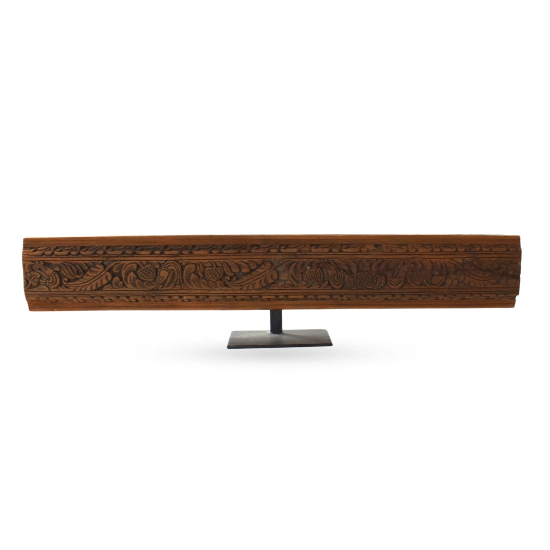 Alankara wooden carved wall panel traditional wall decor for modern interiors