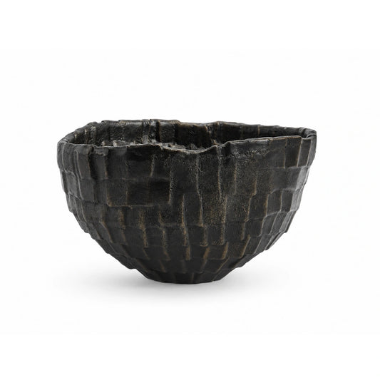 Amphora alloy bowl decorative metal bowl for modern home interiors