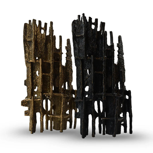 Anthora bronze metal sculpture table top decor for modern home decor interiors