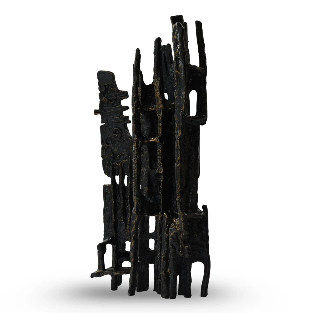 Anthora bronze metal sculpture table top decor for modern home decor interiors