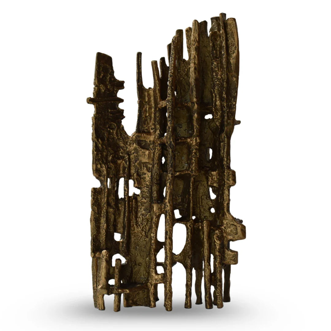 Anthora bronze metal sculpture table top decor for modern home decor interiors