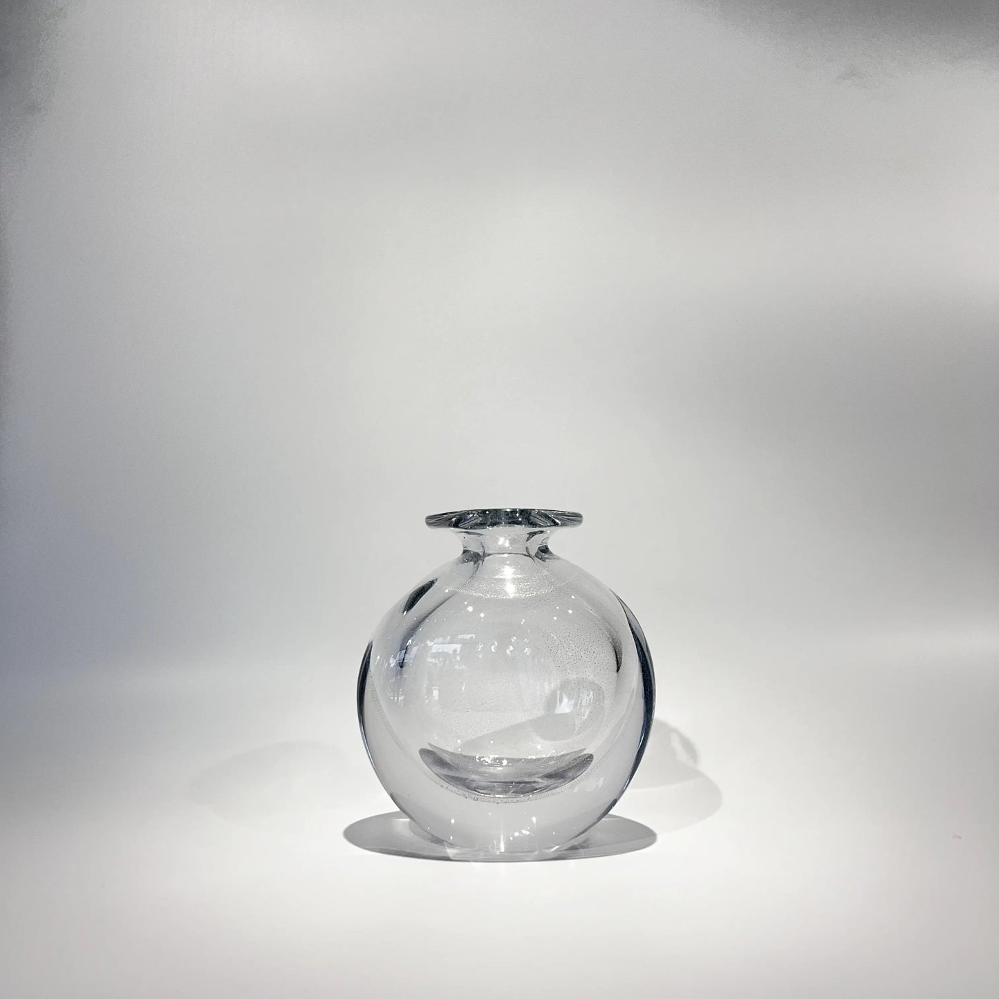 Bronte Phoenician Clear Glass Vase