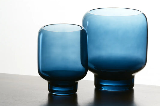 Azure Stackable Blue Glass Bowl