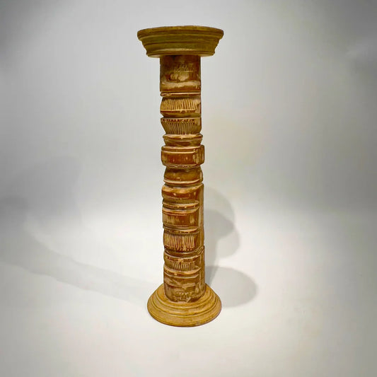 Chitra Wooden Candle Stand