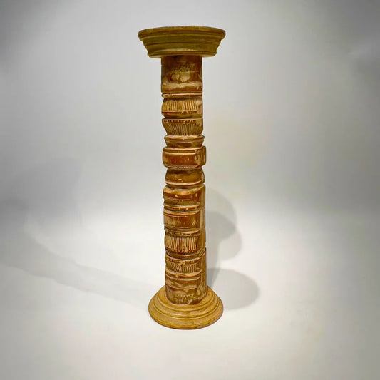 Stambhika Wooden Candle Stand