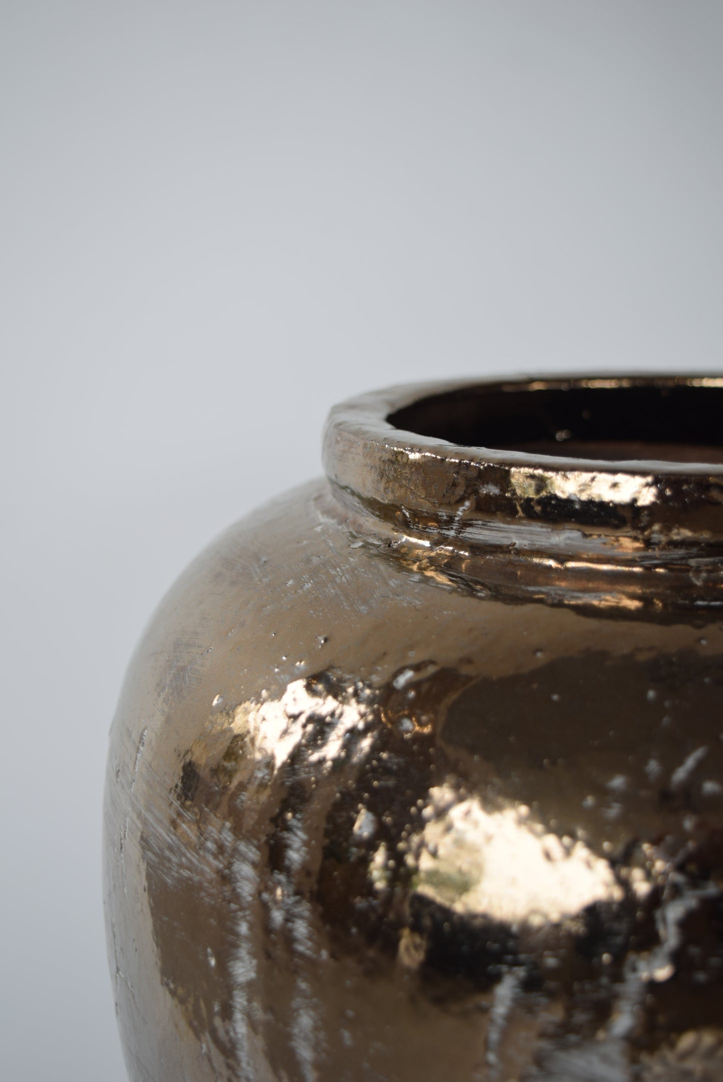 Candia Golden Beige Vase