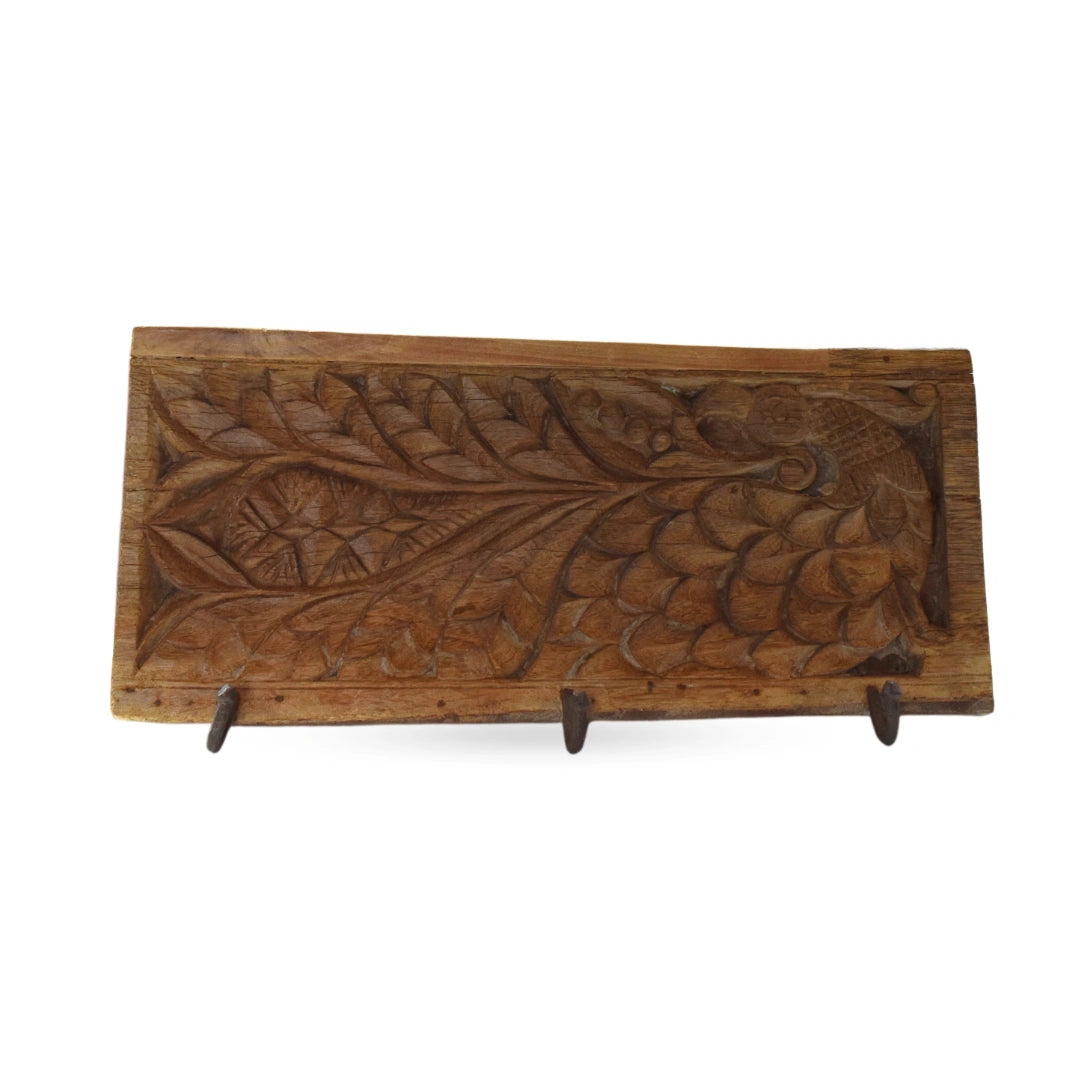 Dola wooden hook carved wall hooks decorative wall storage for modern interiors