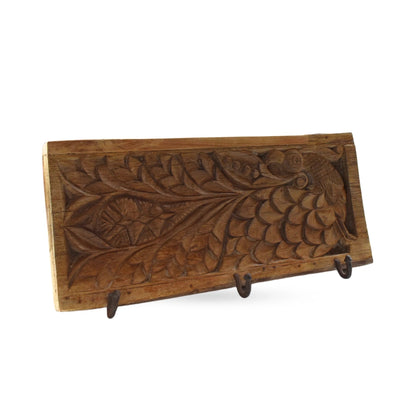 Dola wooden hook carved wall hooks decorative wall storage for modern interiors