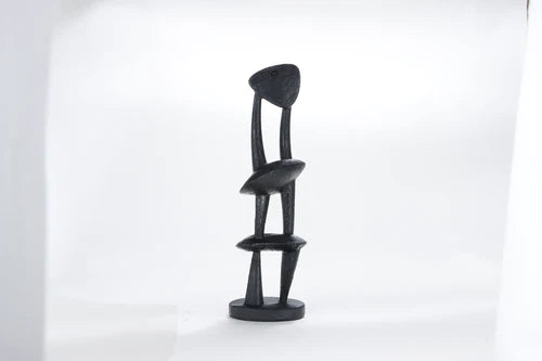 Flint Arc Desktop Sculpture Black
