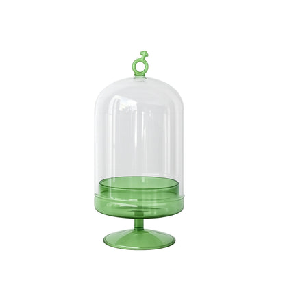 Garden bell glass cloche decorative glass display accent for modern home interiors