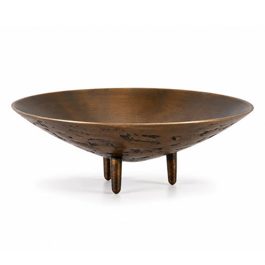 Gilded Mantle brass decorative tray for contemporary home interiors