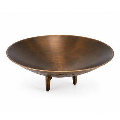 Gilded Mantle brass decorative tray for contemporary home interiors