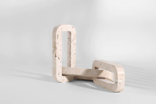 Heimar Marble Loop Sculpture