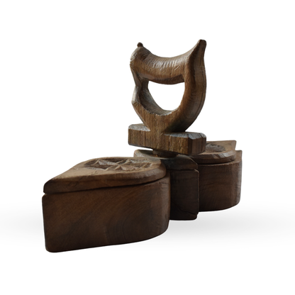 Hansili Wooden Spice Box