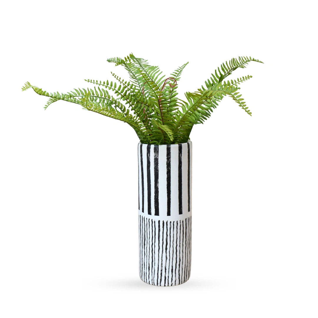 Himalayan fiddle head ferns artificial plant for modern home decor