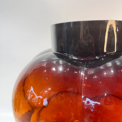 Berry Burst Glass Vase
