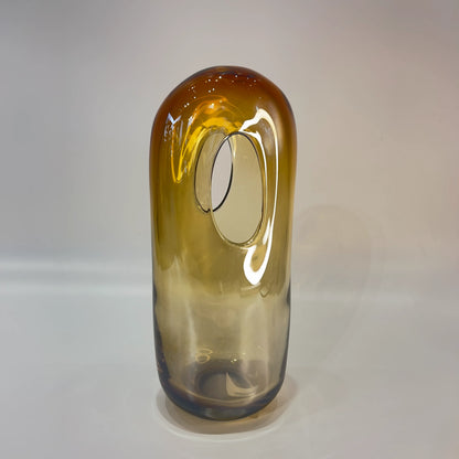 Glowing Halo Glass Sculpture