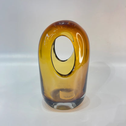 Glowing Halo Glass Sculpture