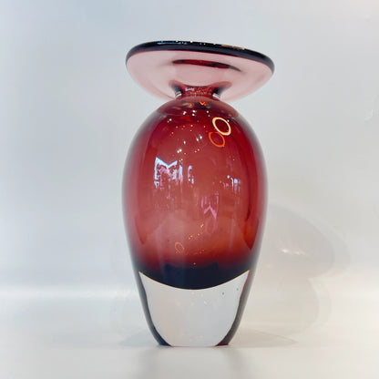 Eclipse Sculptural Glass Vase