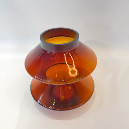 Pagoda Flower Vase Small - nude red