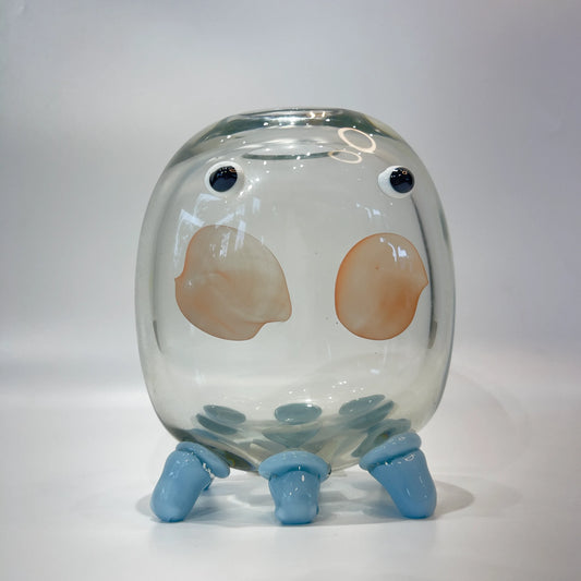 Oceana Jellyfish Glass Sculpture Big