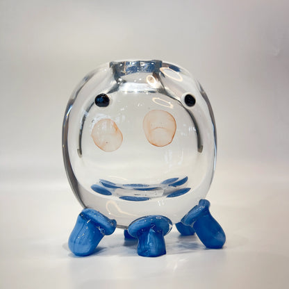 Oceana Jellyfish Glass Sculpture Big
