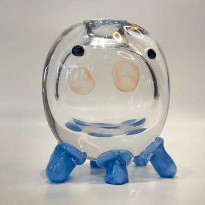 Oceana Jellyfish Glass Sculpture Big