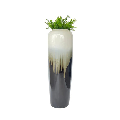 Ikebana Tall Ceramic Vase