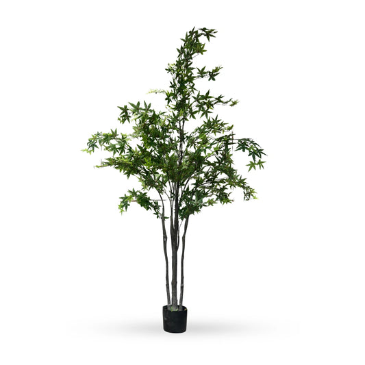 Japanese green maple artificial tree for modern home decor