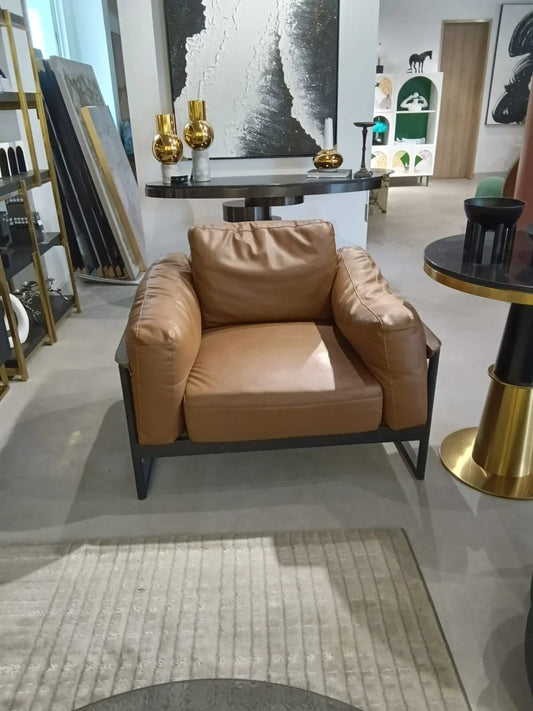 Karen leather sofa 3+1+1