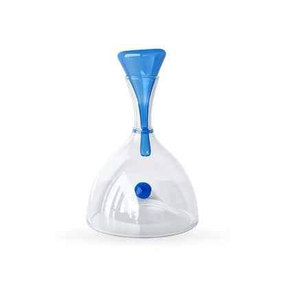 Lily floating pearl glass decanter decorative glass vessel for modern home interiors