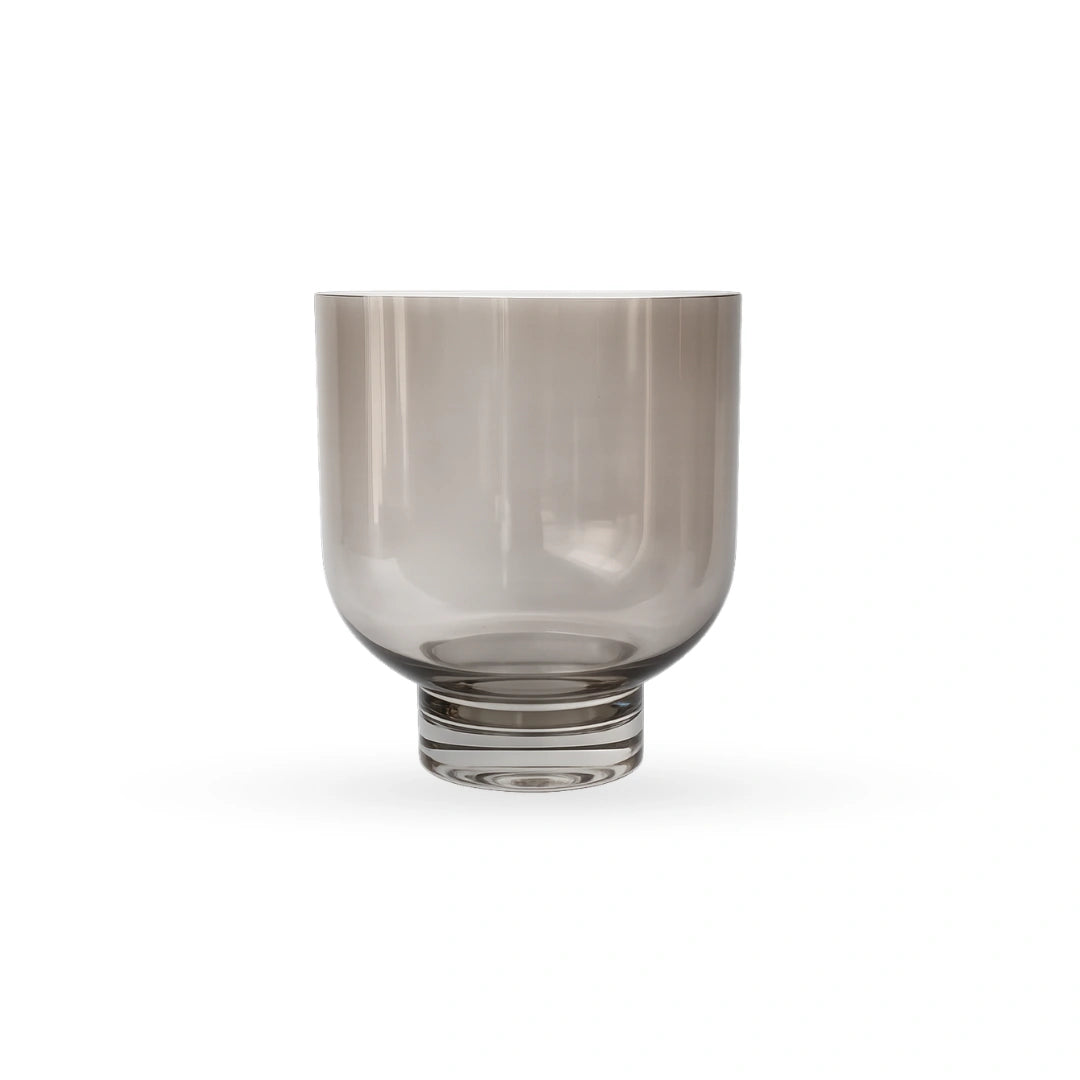 Nilo glass vase tinted decorative glass vase for modern home interiors