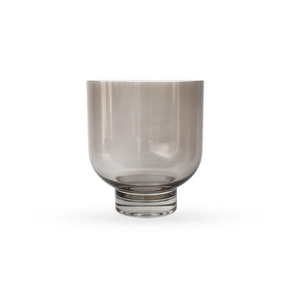 Nilo glass vase tinted decorative glass vase for modern home interiors
