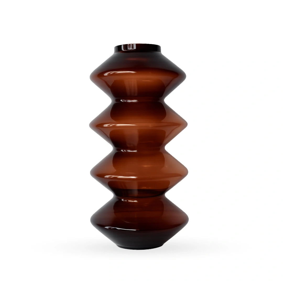 Pagoda Flower Glass Vase