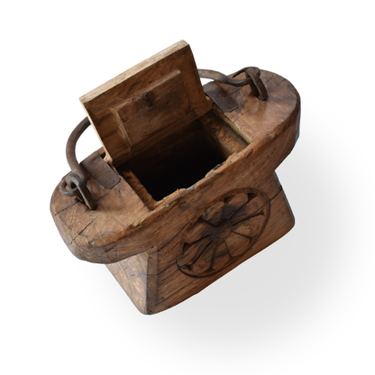 Phuldani Wooden Oil Pot