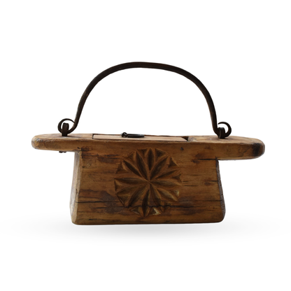 Phuldani Wooden Oil Pot