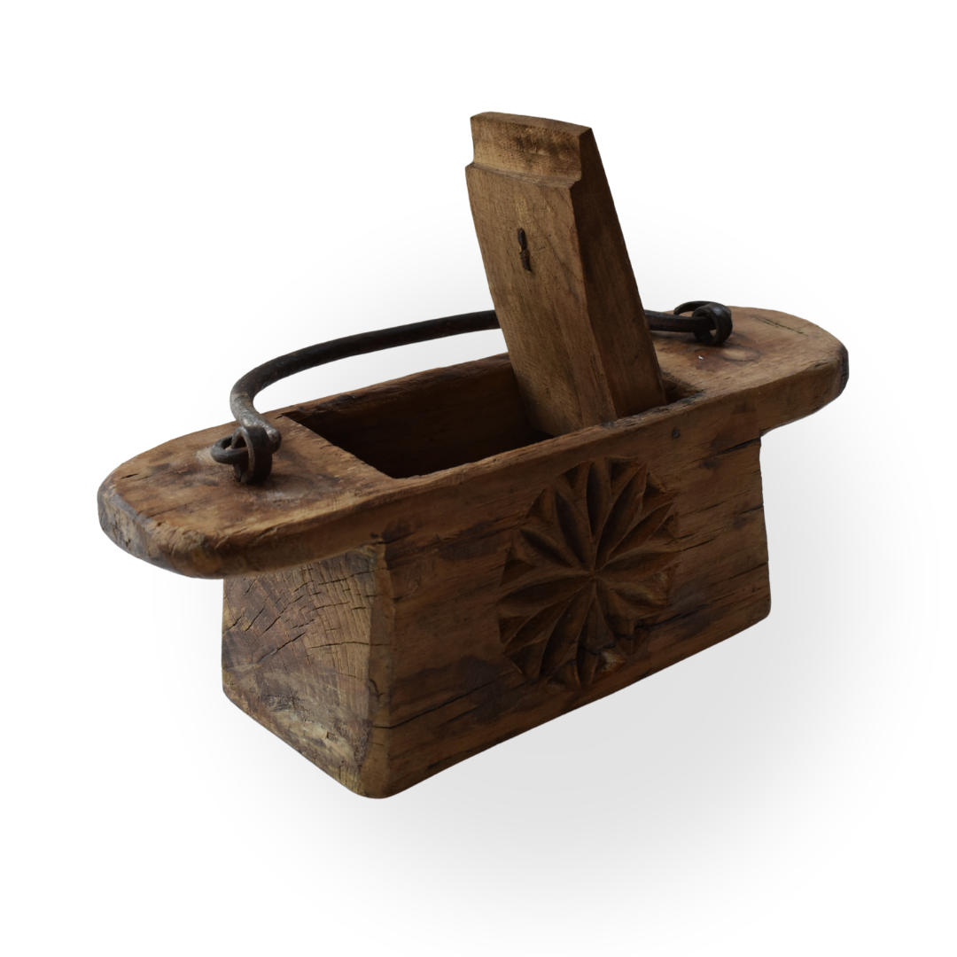 Phuldani Wooden Oil Pot