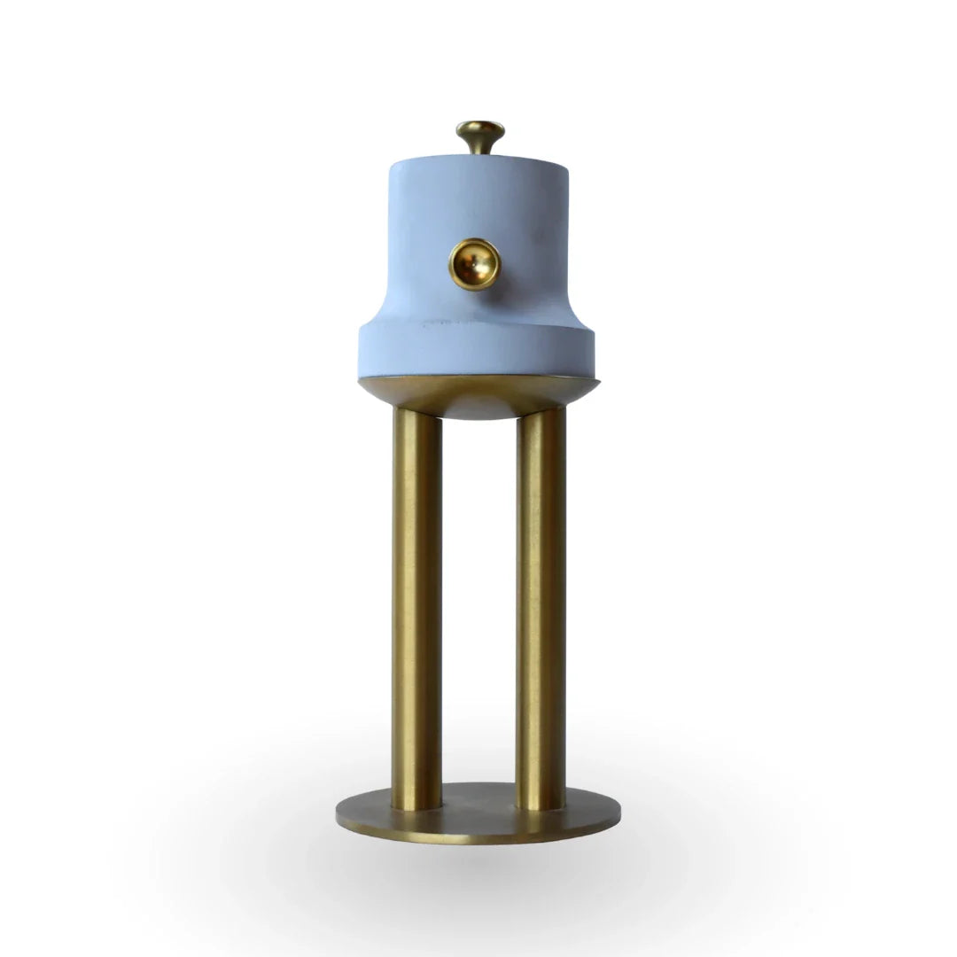 Pillo sculpture metal clay luxury table decor for modern home decor