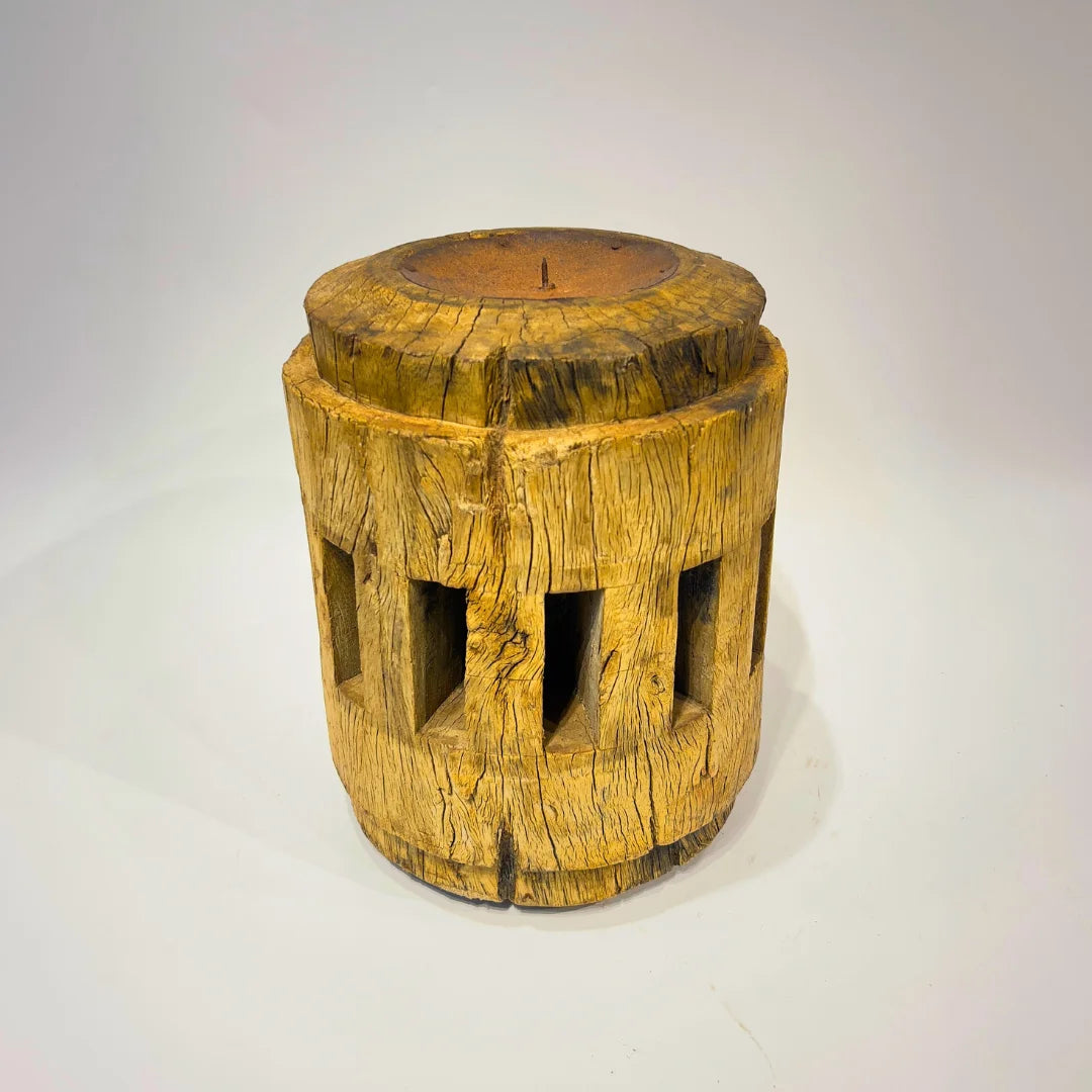 Pradeep Wooden Candle