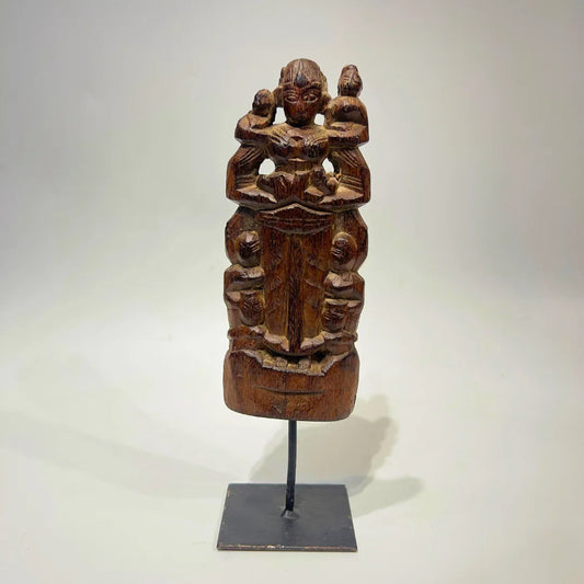 Mandali Wooden Doll on Stand