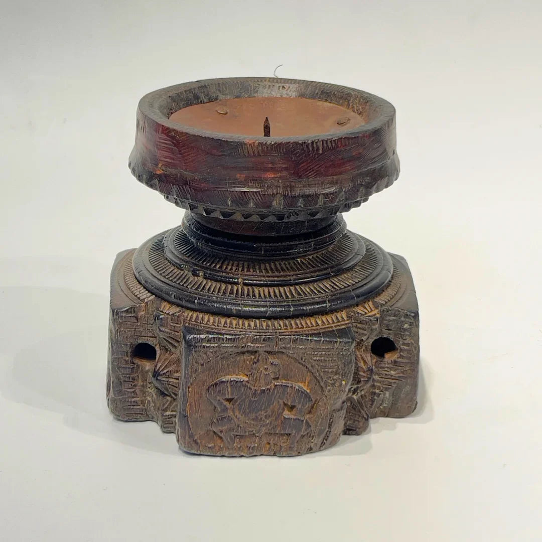 Rajwada Wooden Bijni Candle