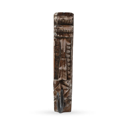 Shikhar wooden wall hanging hooks carved wall decor hooks for modern interiors