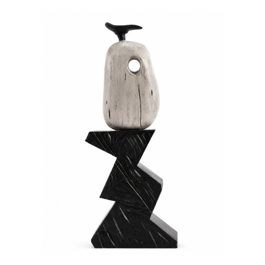Silent Monolith contemporary sculpture with minimalist design for modern home interiors