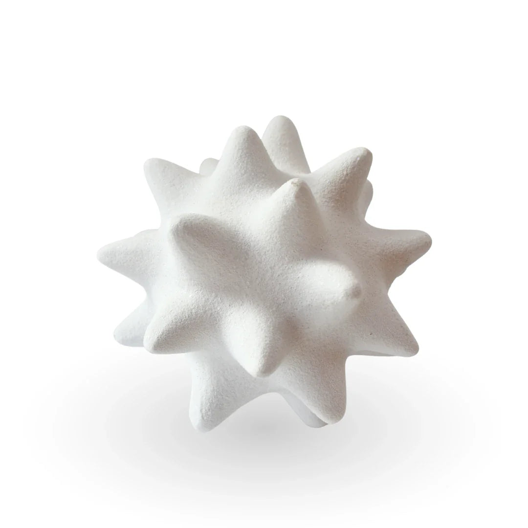 Spongea porefera white decorative vase ceramic modern vase for contemporary home decor