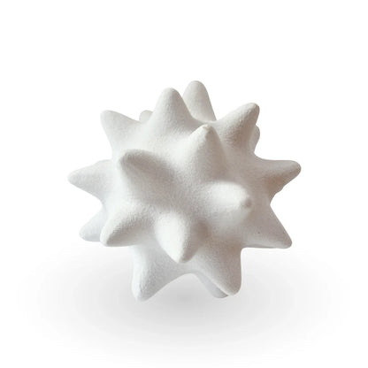 Spongea porefera white decorative vase ceramic modern vase for contemporary home decor