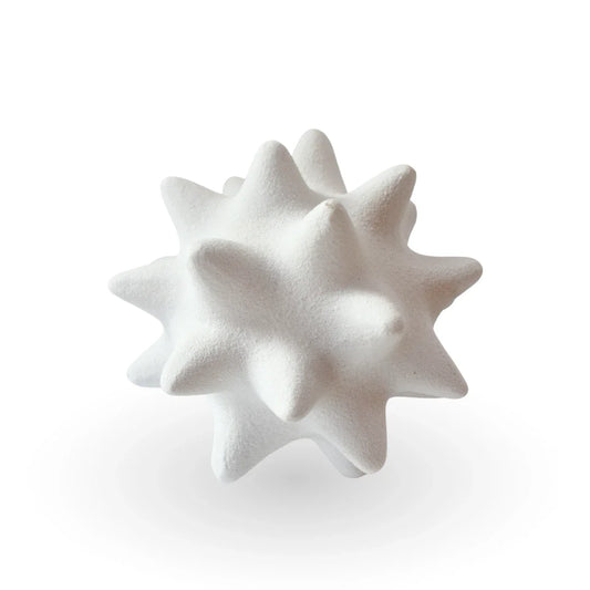 Spongea porefera white decorative vase ceramic modern vase for contemporary home decor