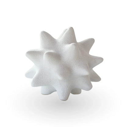 Spongea porefera white decorative vase ceramic modern vase for contemporary home decor