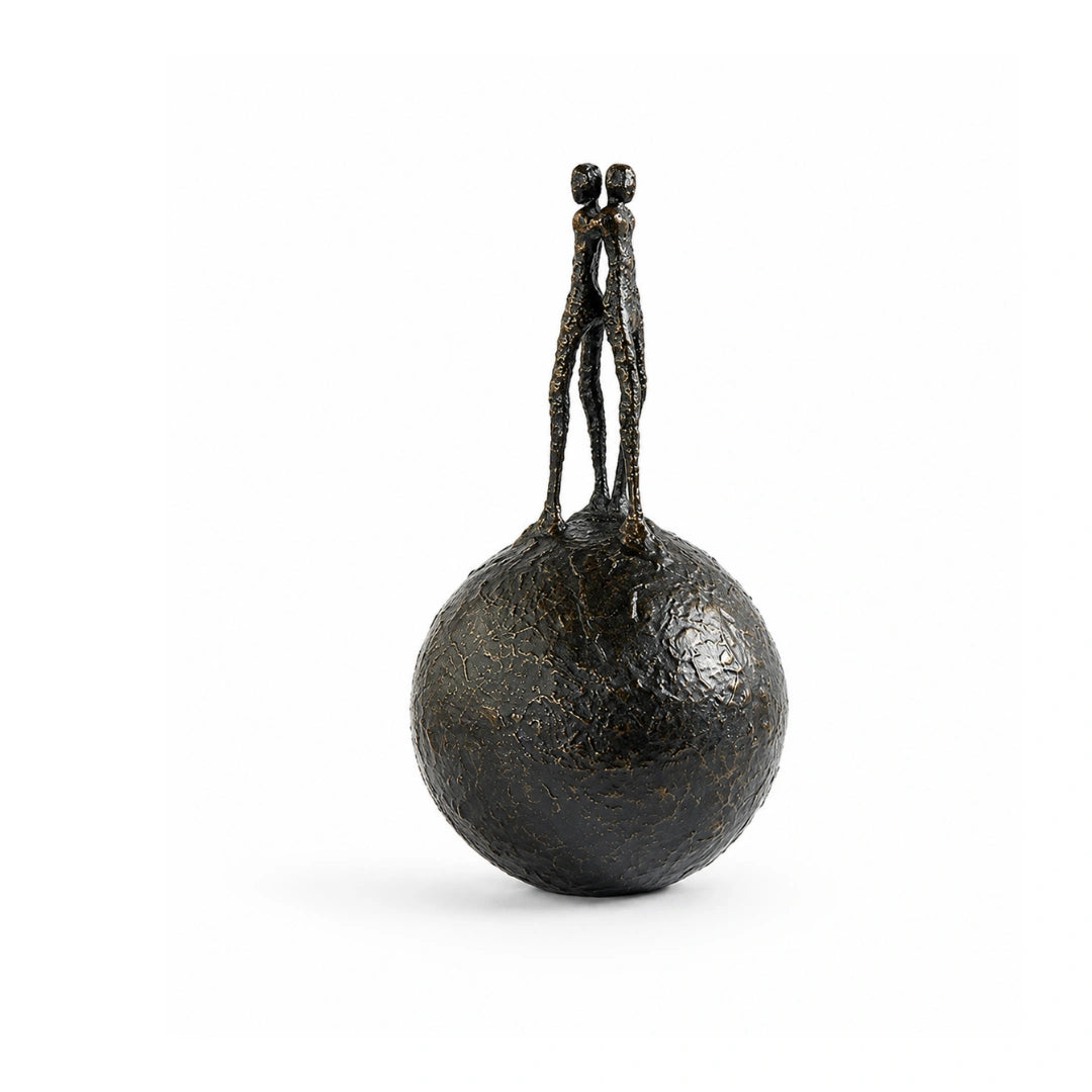 Terrasoul Companion contemporary sculpture symbolising togetherness for modern home interiors