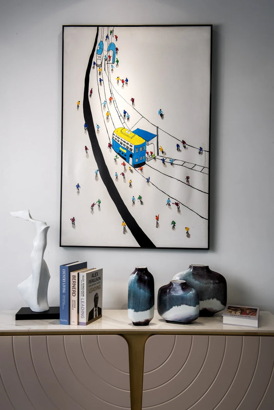 The Tramway Painting