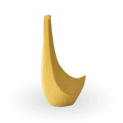 The liora duc showpiece ceramic luxury table decor yellow for modern home decor